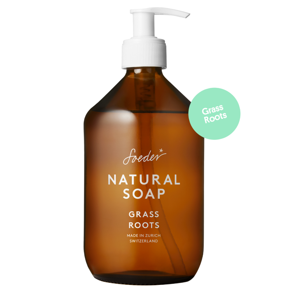 Natural Soap - Grass Roots 500 ml von soeder*