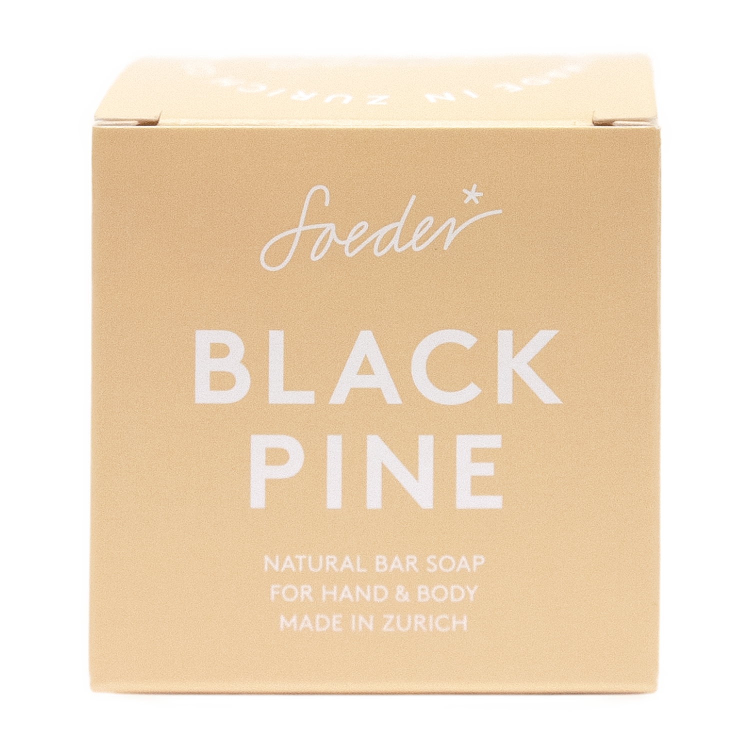 Black Pine 110g - Bar Soap von Soeder* - Natur Blockseife 
