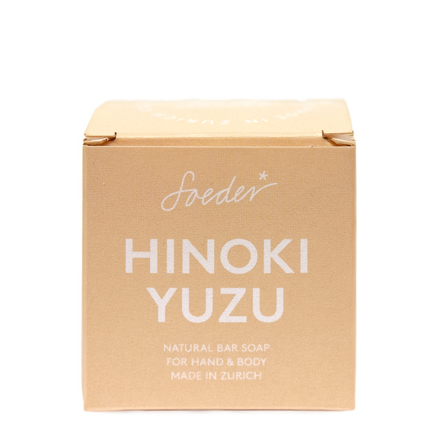Hinoki Yuzu 25g - Bar Soap von Soeder* - Natur Blockseife