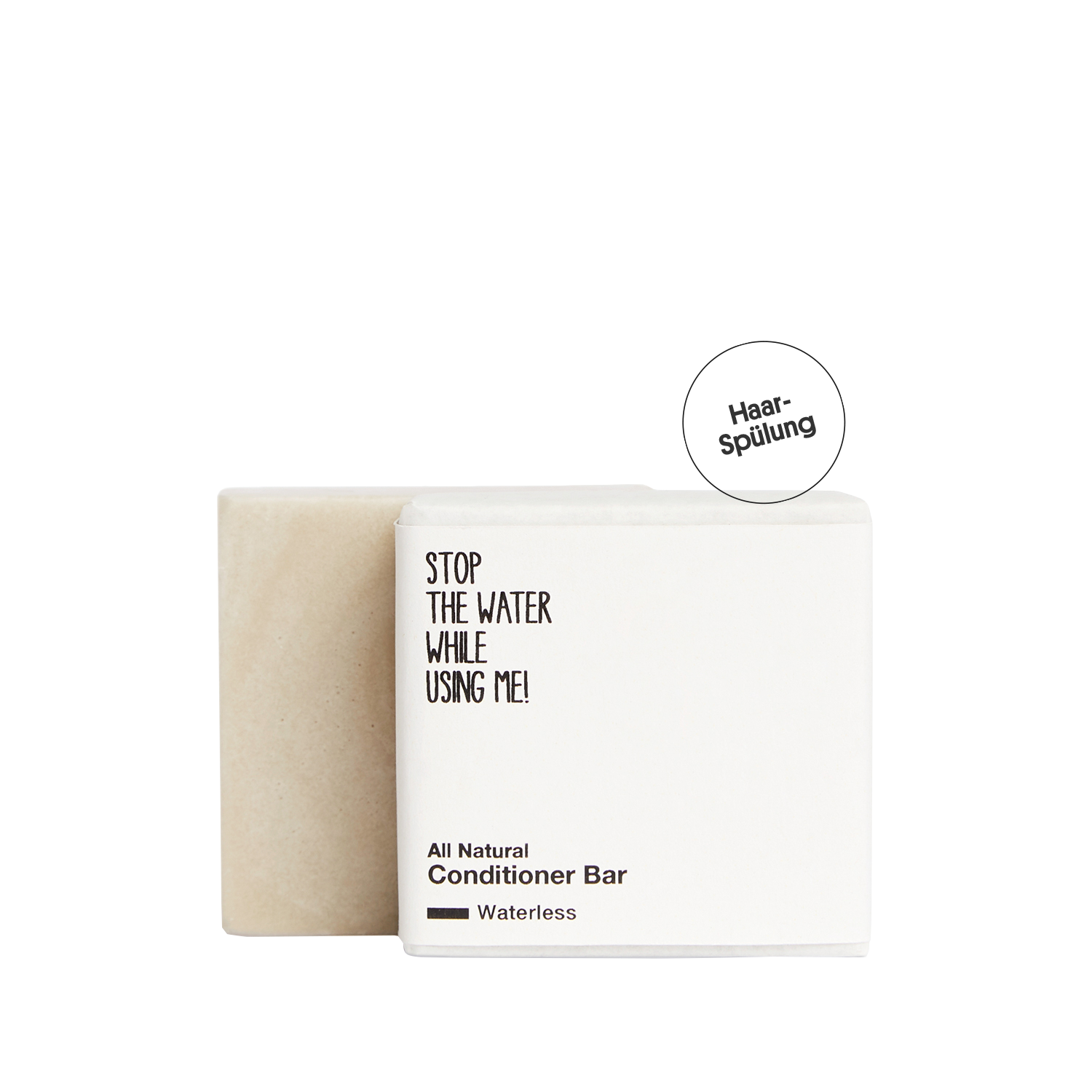 STOP THE WATER WHILE USING ME ! All Natural Conditioner Bar - Waterless Edition, 45 g